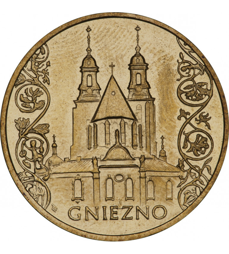 Gniezno - 2zł - historyczne miasta w Polsce